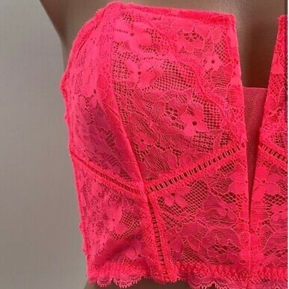 💗 New! Authentic Victoria Secret Lace Bra Top - Picture 3 of 11